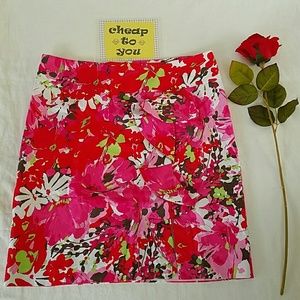 CATO FLORAL SKIRT SIZE 10